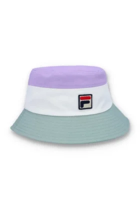 Sombrero de pescador Marco tricolor en tonos pastel