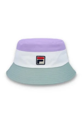 Sombrero de pescador Marco tricolor en tonos pastel