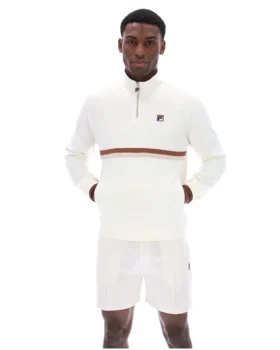 Sudadera con cuello de cremallera de 1/4 Gardenia Rolando