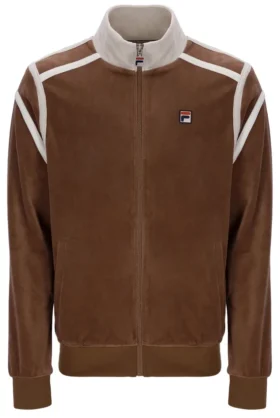 Sudadera con paneles en contraste Gabriele en color capuchino