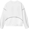 Sudadera deportiva con letras de atletismo «Blanca»