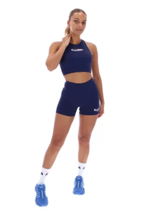 Sujetador deportivo Fila x TALA SKINLUXE azul marino