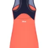 Vestido de jersey para mujer en naranja neón con pantalones cortos interiores