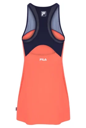 Vestido de jersey para mujer en naranja neón con pantalones cortos interiores