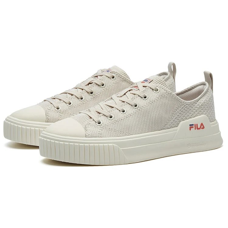 Zapatillas bajas Fashion Court, color crema/blanco