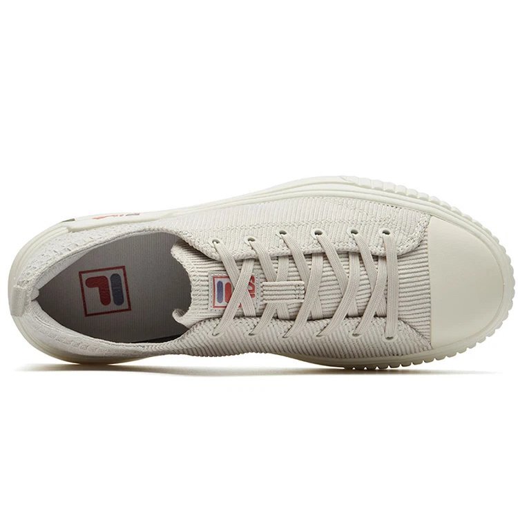 Zapatillas bajas Fashion Court, color crema/blanco