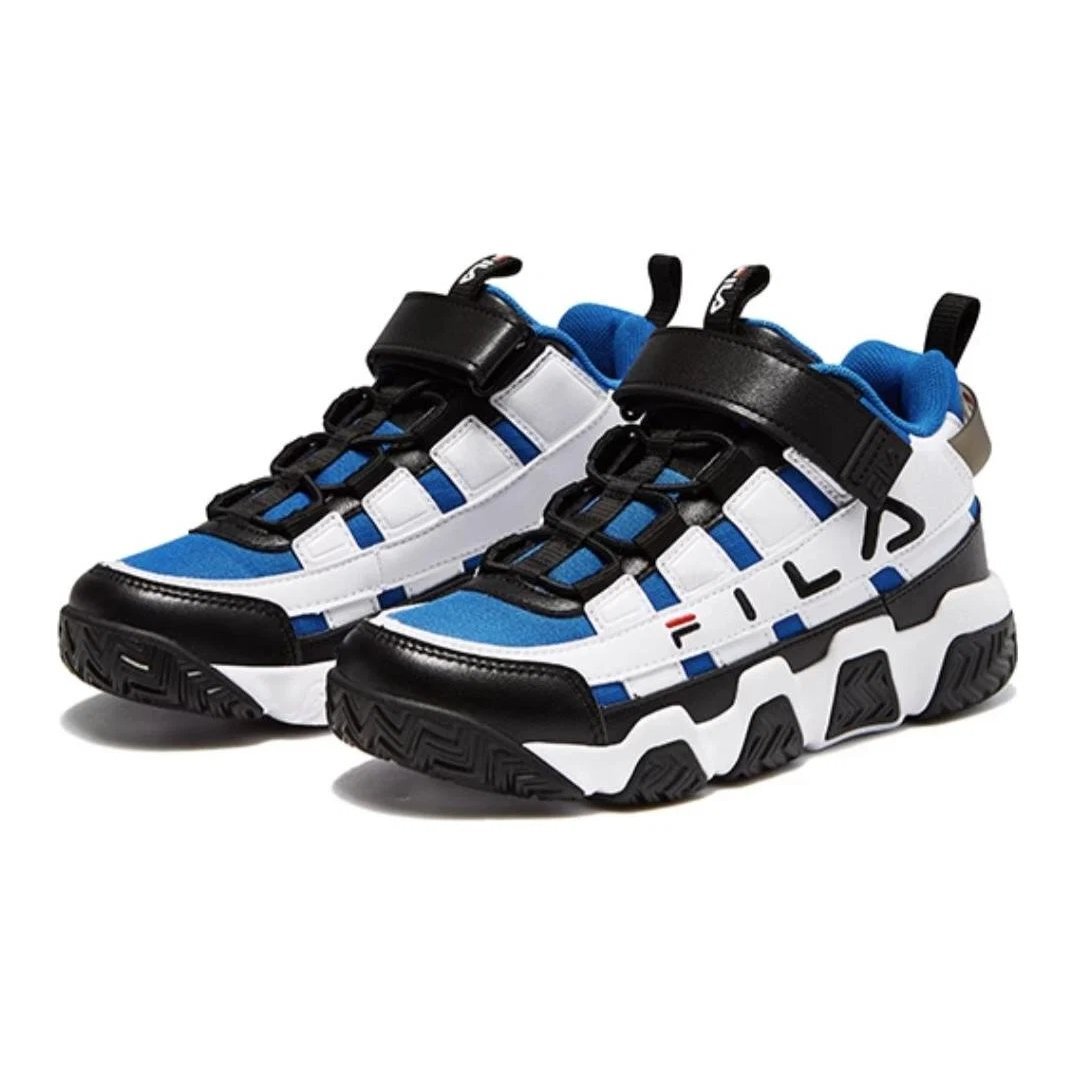 Zapatillas Barricade «Blanco, negro y azul»