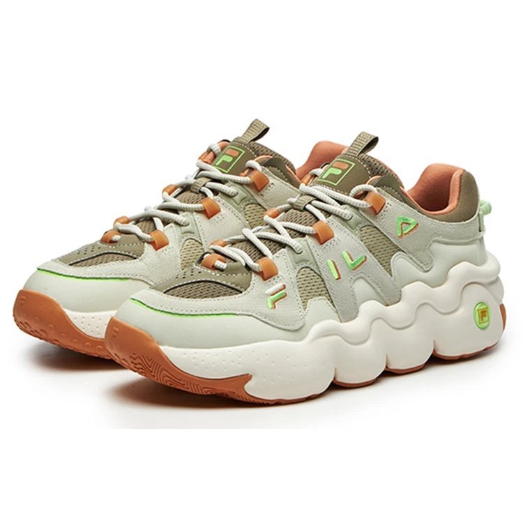 Zapatillas Barricade Low «Green White Orange»