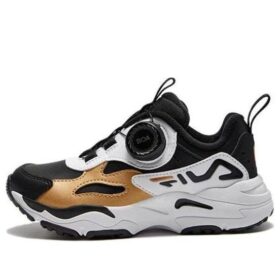Zapatillas Boa Classic Vintage «Negro, blanco y dorado»