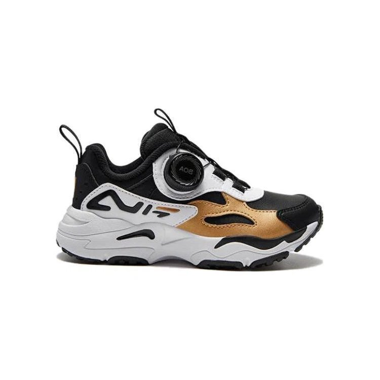 Zapatillas Boa Classic Vintage «Negro, blanco y dorado»