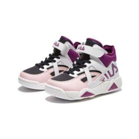 Zapatillas Cage TC «Blanco, morado y rosa»