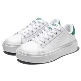Zapatillas Court Plumpy de caña baja Blanco/Verde