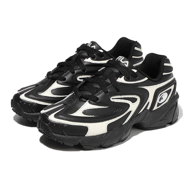 Zapatillas «Daddy» de caña baja, negras