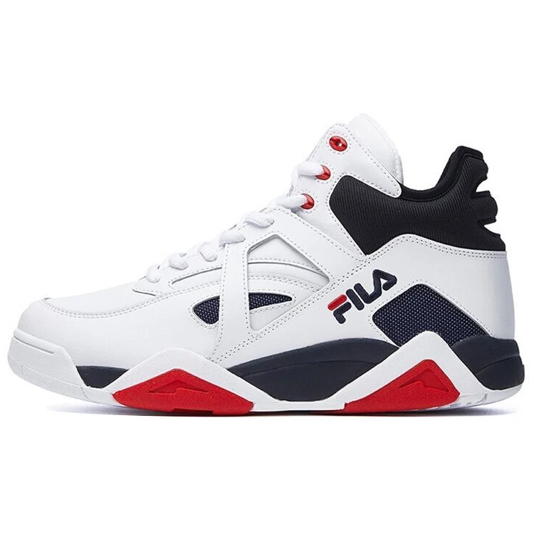Zapatillas de baloncesto Cage «Blanco/Azul marino»