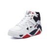 Zapatillas de baloncesto Cage «Blanco/Azul marino»