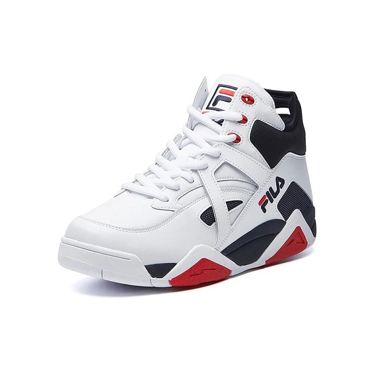 Zapatillas de baloncesto Cage «Blanco/Azul marino»