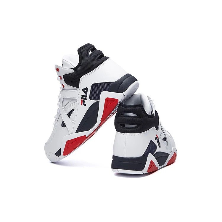 Zapatillas de baloncesto Cage «Blanco/Azul marino»