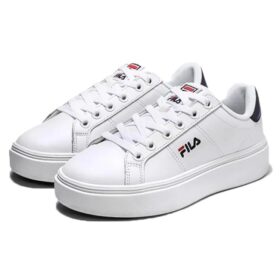 Zapatillas de baloncesto de caña baja «Court Plumpy» Blanco/Negro