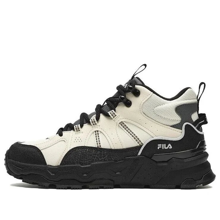 Zapatillas de caña alta Trek 1s «Blanco/Negro»