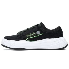 Zapatillas de lona FM-15 x Mihara «Negro Blanco»