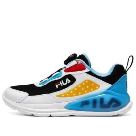 Zapatillas de running BOA «Blanco, negro y azul»