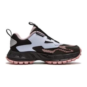 Zapatillas de running BOA «Negro, blanco y rosa»