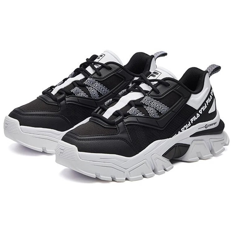 Zapatillas de running Buffer Low Negro/Blanco