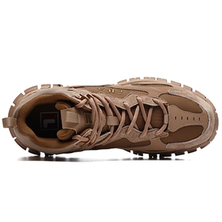 Zapatillas de running de caña alta Tracer «Café»