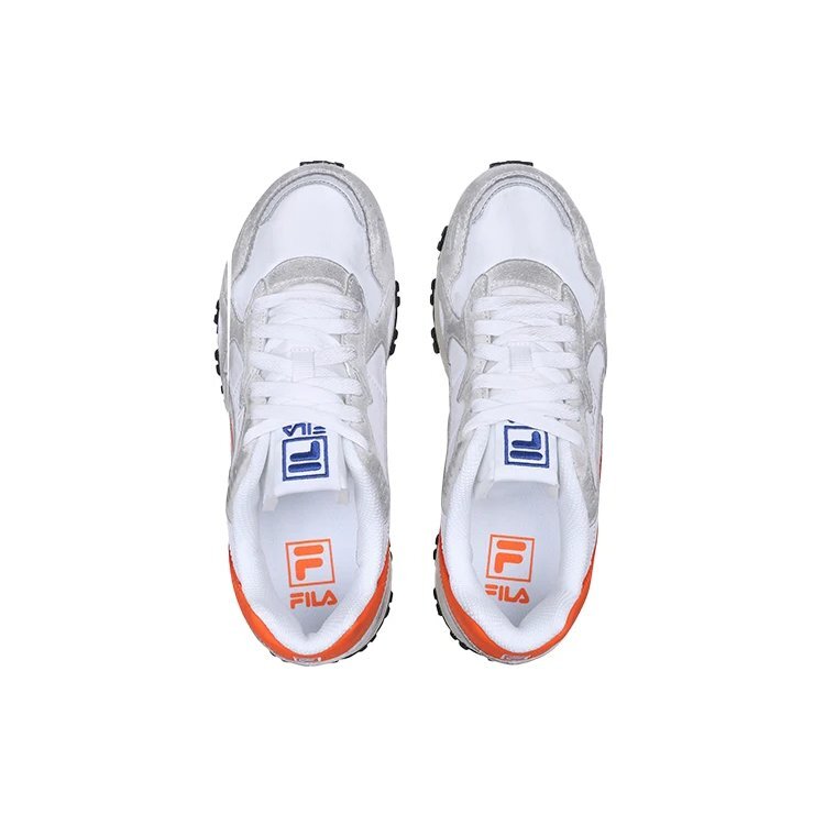 Zapatillas de running de caña baja Zagato Washing, gris/naranja/azul