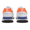 Zapatillas de running de caña baja Zagato Washing, gris/naranja/azul