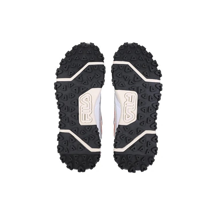 Zapatillas de running de caña baja Zagato Washing, gris/naranja/azul