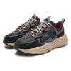 Zapatillas de running Mars 1S LowTop «Negro, gris y rojo»