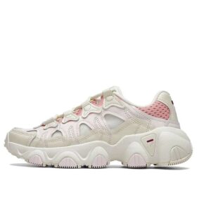 Zapatillas de running retro Jagger, blancas/rosa
