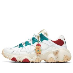 Zapatillas de running retro Jagger Ginger Man Blanco/Marrón
