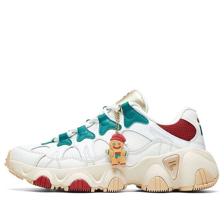 Zapatillas de running retro Jagger Ginger Man Blanco/Marrón