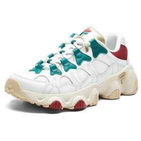 Zapatillas de running retro Jagger Ginger Man Blanco/Marrón
