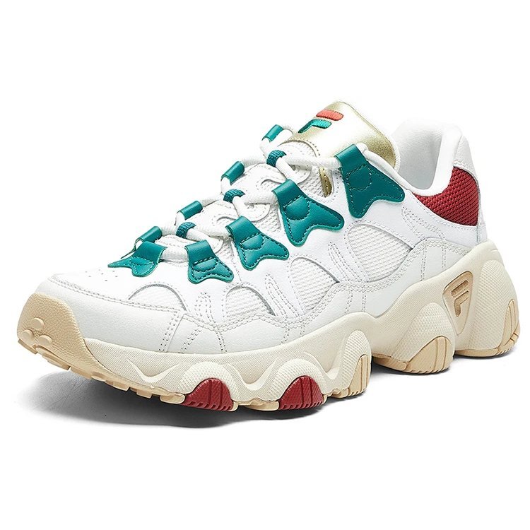 Zapatillas de running retro Jagger Ginger Man Blanco/Marrón