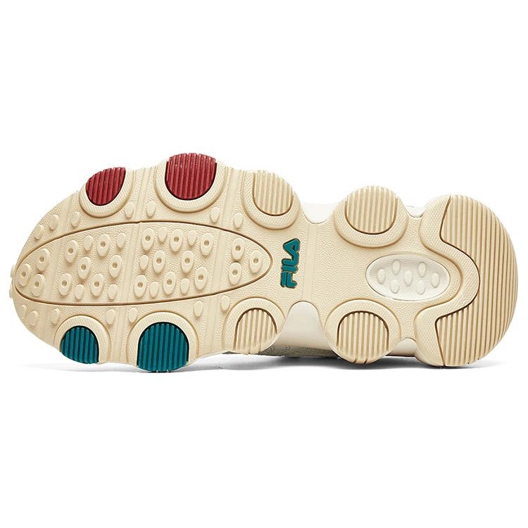 Zapatillas de running retro Jagger Ginger Man Blanco/Marrón
