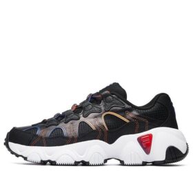 Zapatillas de running retro Jagger Negro/Naranja