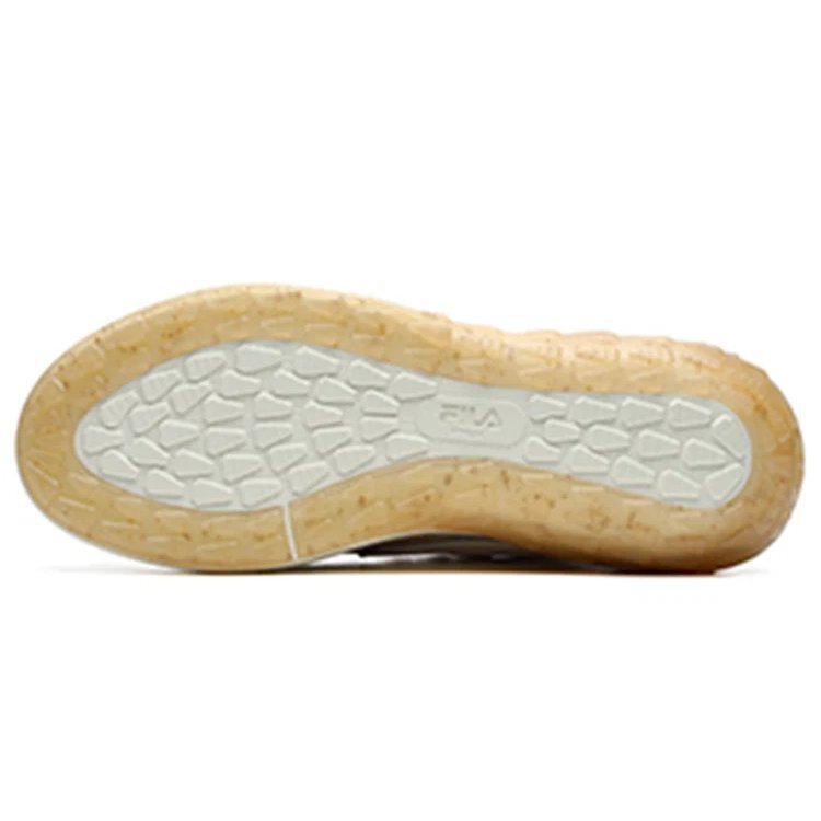 Zapatillas de skate retro casuales Mixa, amarillo crema