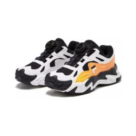 Zapatillas deportivas BOA «Blanco, naranja y negro»