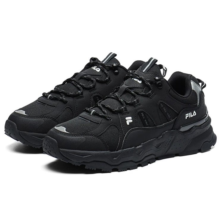 Zapatillas deportivas de caña baja Trek 1s, color negro