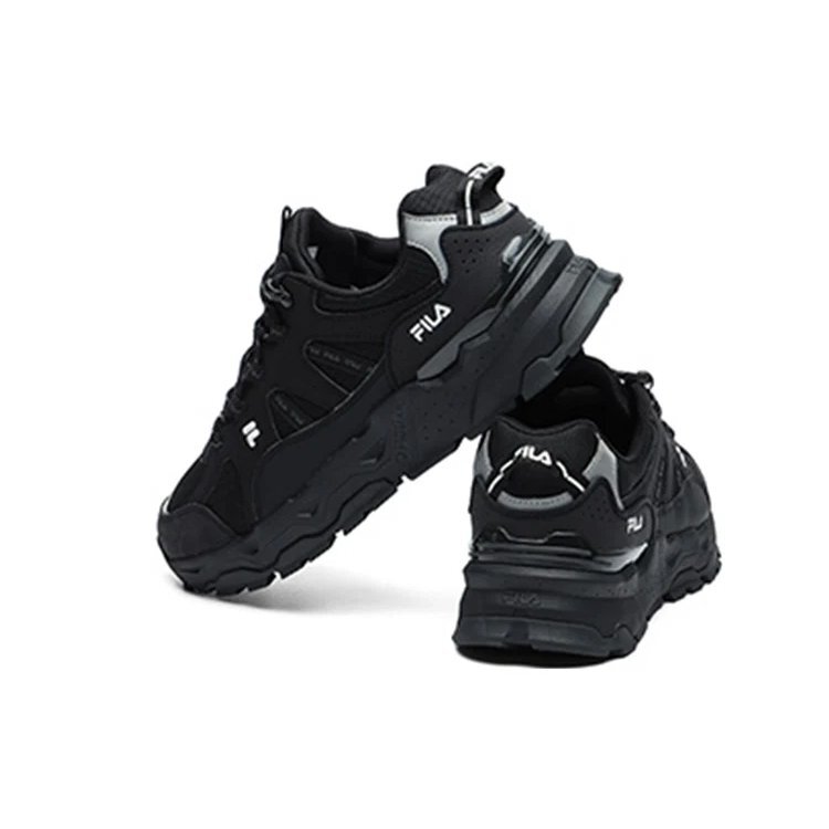 Zapatillas deportivas de caña baja Trek 1s, color negro