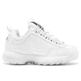 Zapatillas deportivas Disruptor 11 Premium de caña baja, blancas