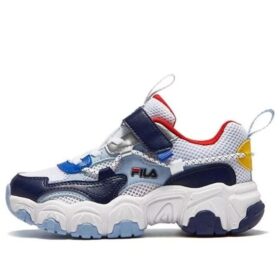 Zapatillas deportivas informales «Blanco, azul marino»