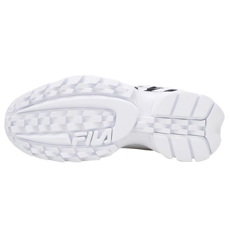 Zapatillas Disruptor 2 de caña baja, blancas/negras/rojas