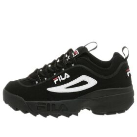 Zapatillas Disruptor 2 de caña baja estilo «daddy» en negro/blanco