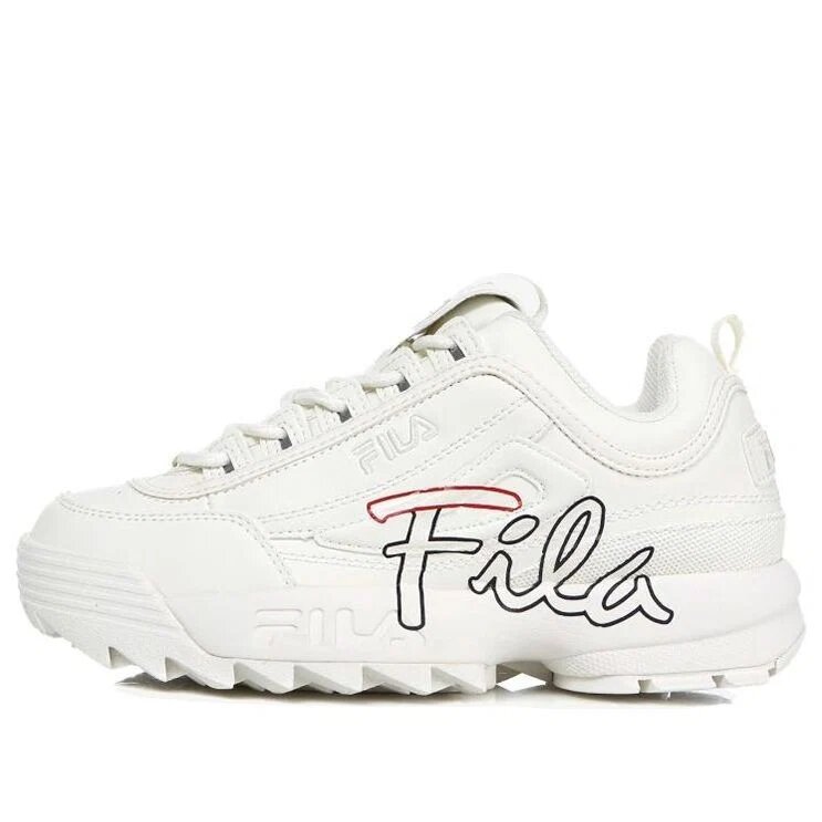 Zapatillas Disruptor 2 de caña baja y suela gruesa, color crema