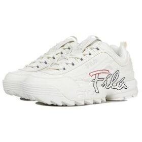 Zapatillas Disruptor 2 de caña baja y suela gruesa, color crema