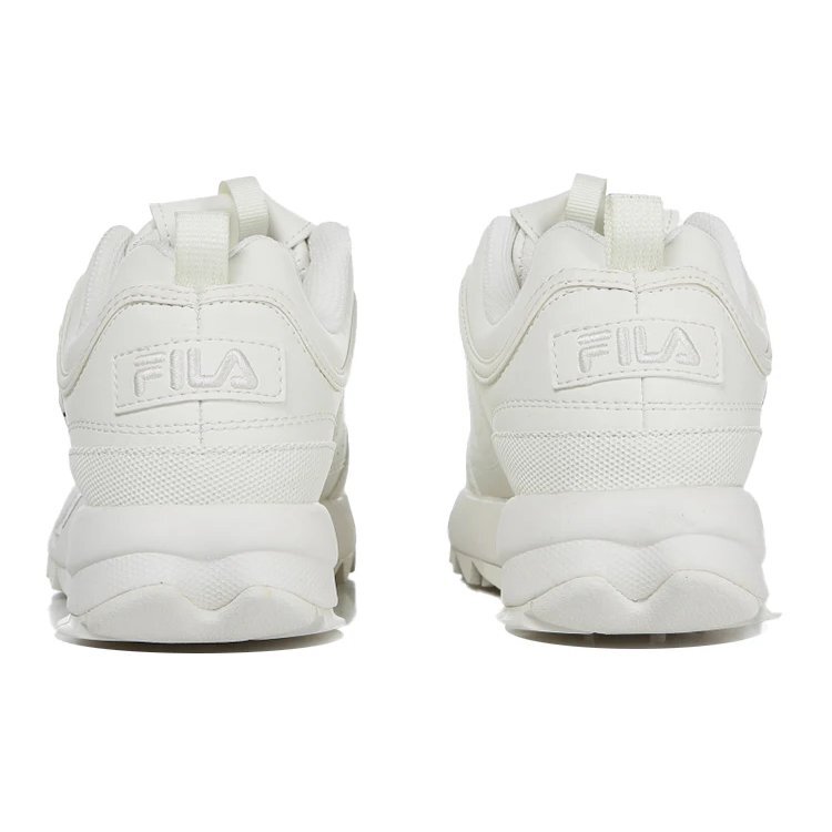 Zapatillas Disruptor 2 de caña baja y suela gruesa, color crema